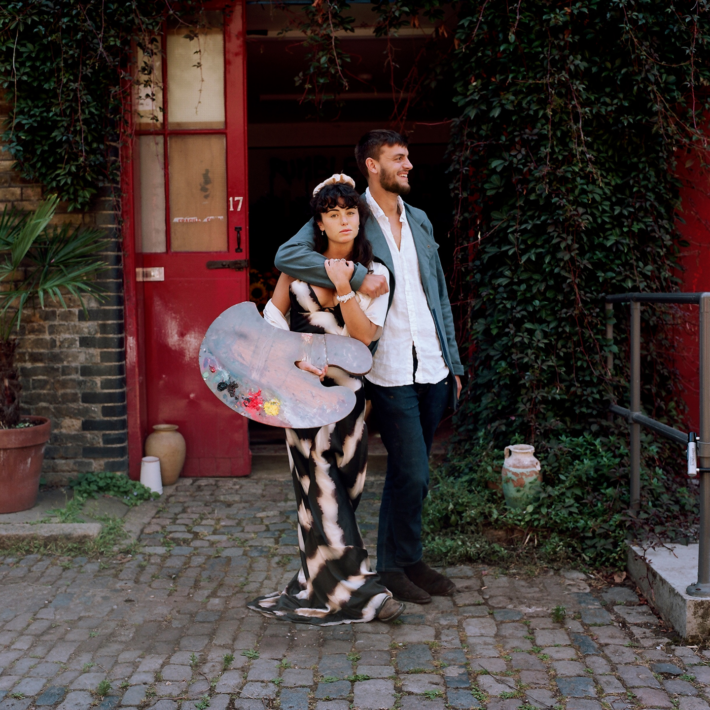 Max Denison-Pender and his muse, India
