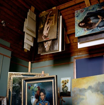 James's studio